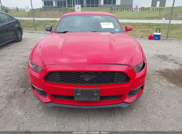 1FA6P8AM2H5276853 2017 FORD MUSTANG Red Widok deski rozdzielczej