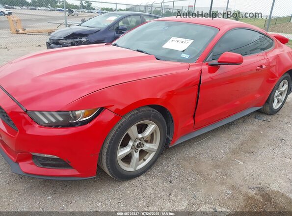 1FA6P8AM2H5276853 2017 FORD MUSTANG Red 