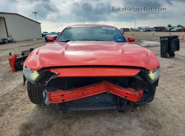 1FA6P8AM3G5237462 2016 FORD MUSTANG Orange Vista frontal