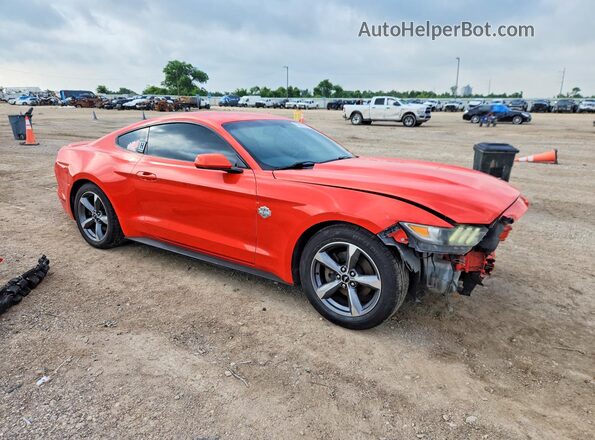 1FA6P8AM3G5237462 2016 FORD MUSTANG Orange Delantero derecho