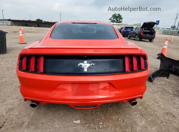 1FA6P8AM3G5237462 2016 FORD MUSTANG Orange Vista trasera