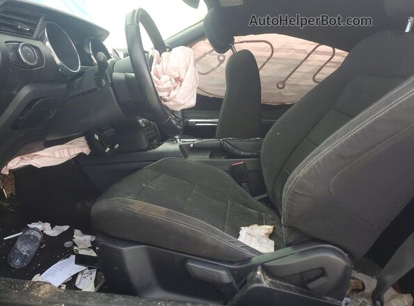 1FA6P8AM3G5271398 2016 FORD MUSTANG Blue Вид салону спереду