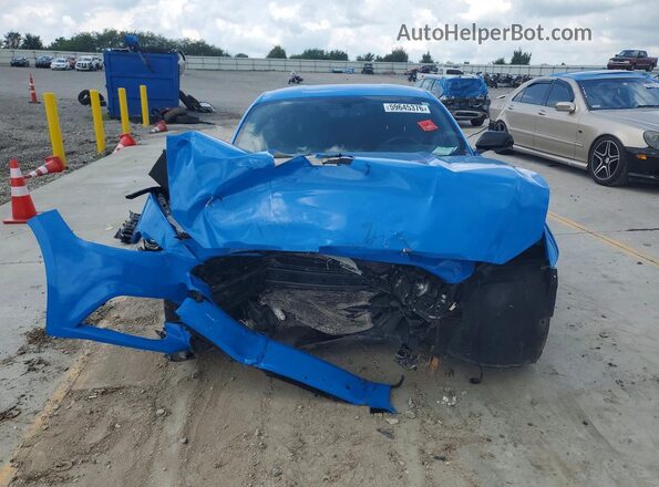 1FA6P8AM3G5271398 2016 FORD MUSTANG Blue Вид спереду