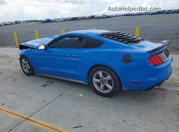 1FA6P8AM3G5271398 2016 FORD MUSTANG Blue Задня ліва чверть