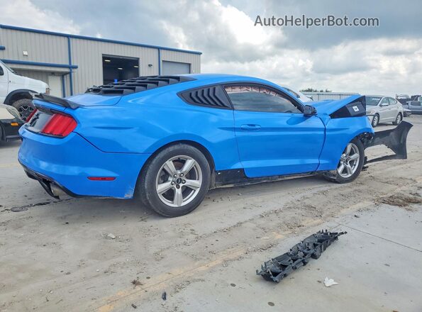 1FA6P8AM3G5271398 2016 FORD MUSTANG Blue Задня права чверть