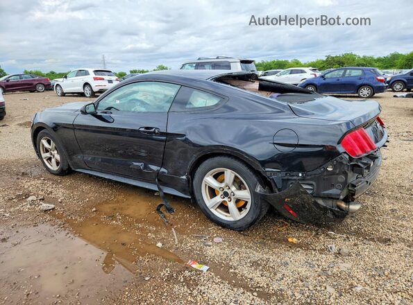 1FA6P8AM4G5224610 2016 FORD MUSTANG Black Trasero izquierdo
