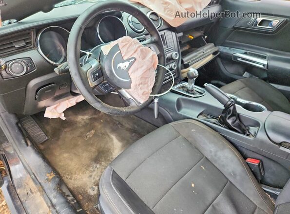 1FA6P8AM4G5224610 2016 FORD MUSTANG Black Vista del salpicadero