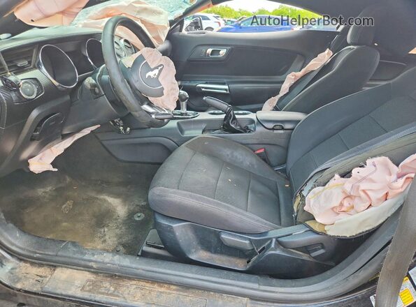 1FA6P8AM4G5224610 2016 FORD MUSTANG Black Vista interior delantera