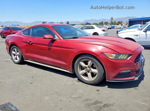 1FA6P8AM4G5252942 2016 FORD MUSTANG Burgundy Առջևի աջ