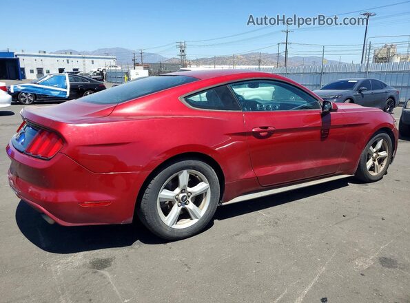 1FA6P8AM4G5252942 2016 FORD MUSTANG Burgundy Հետևի աջ