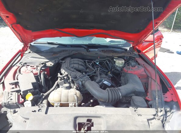 1FA6P8AM4G5321578 2016 FORD MUSTANG Красный Вид сзади