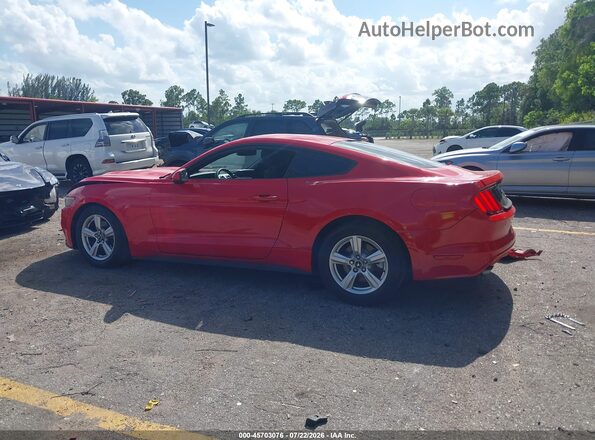 1FA6P8AM4G5321578 2016 FORD MUSTANG Красный Панорамный вид салона 360°