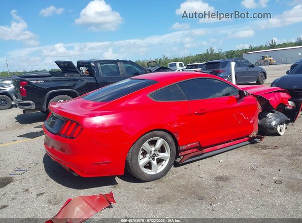 1FA6P8AM4G5321578 2016 FORD MUSTANG Красный 