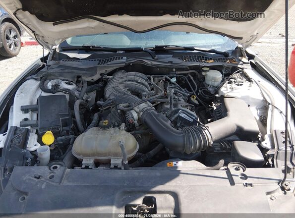 1FA6P8AM4H5230585 2017 FORD MUSTANG White Вид ззаду