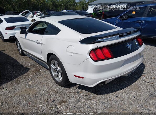 1FA6P8AM4H5230585 2017 FORD MUSTANG White Задня ліва чверть