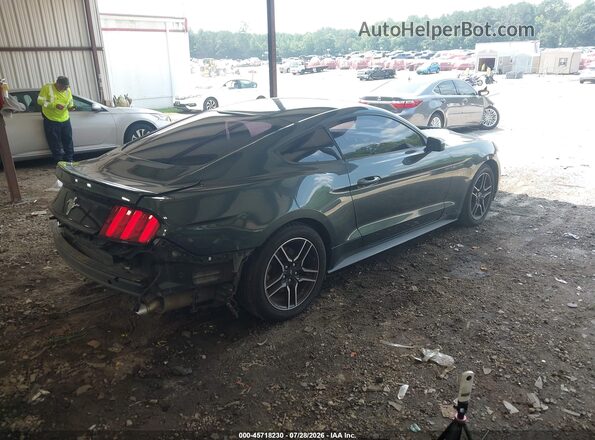 1FA6P8AM5G5210084 2016 FORD MUSTANG Green Trasero derecho