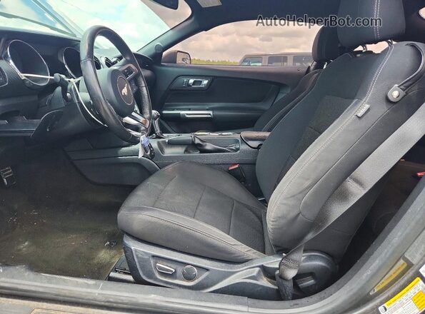 1FA6P8AM5G5219223 2016 FORD MUSTANG Gray Widok wnętrza z przodu