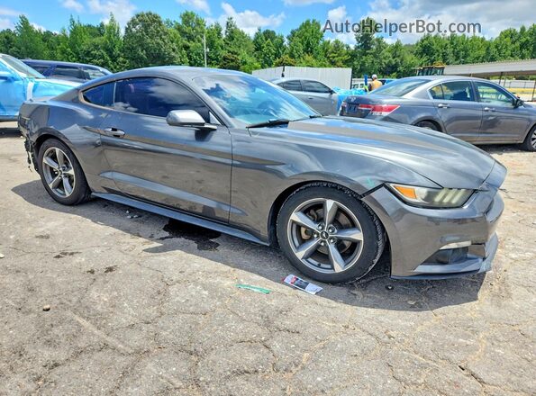 1FA6P8AM5G5219223 2016 FORD MUSTANG Gray Przód prawy