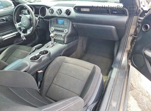 1FA6P8AM5G5219223 2016 FORD MUSTANG Gray Widok deski rozdzielczej