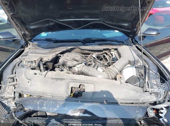 1FA6P8AM5G5241383 2016 FORD MUSTANG Black Rear view