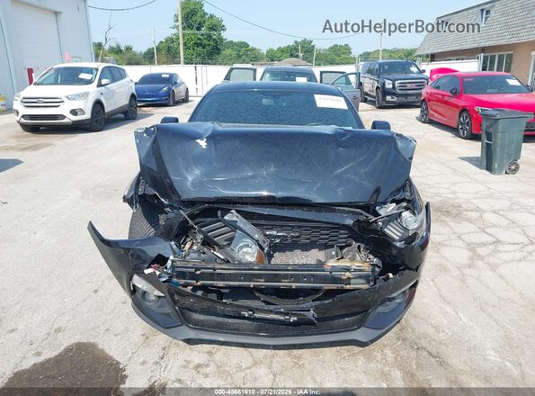 1FA6P8AM5G5241383 2016 FORD MUSTANG Black Dashboard view