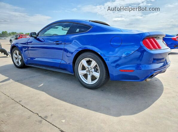 1FA6P8AM5H5330002 2017 FORD MUSTANG Blue უკანა მარცხენა