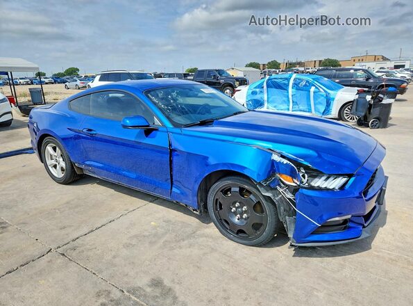1FA6P8AM5H5330002 2017 FORD MUSTANG Blue წინა მარჯვენა