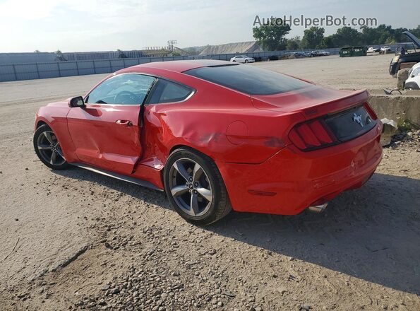 1FA6P8AM6G5267846 2016 FORD MUSTANG Red უკანა მარცხენა