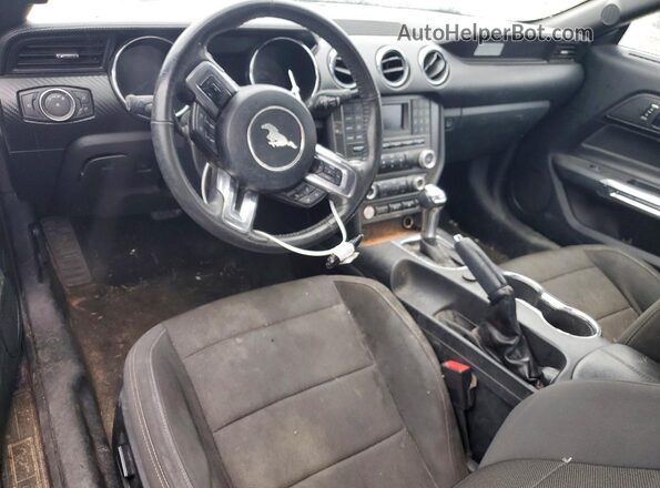 1FA6P8AM6G5325924 2016 FORD MUSTANG Blue Widok deski rozdzielczej