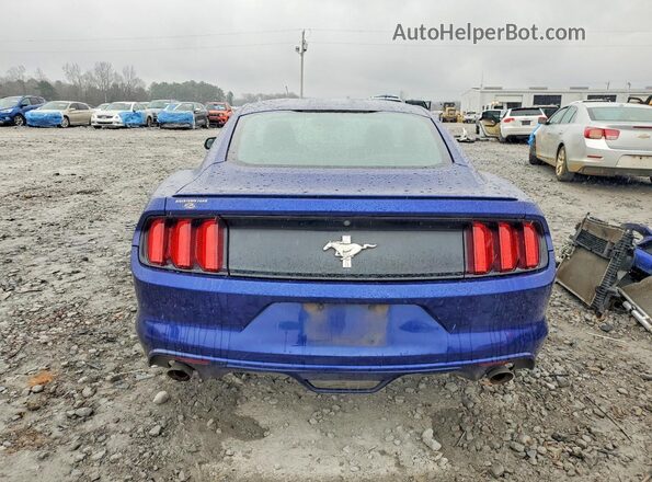1FA6P8AM6G5325924 2016 FORD MUSTANG Blue Widok z tyłu