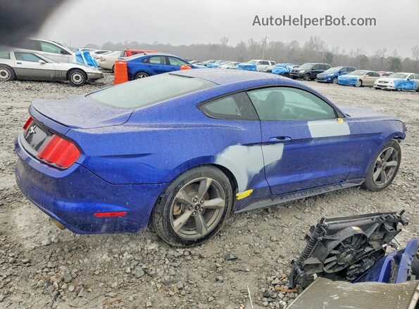 1FA6P8AM6G5325924 2016 FORD MUSTANG Blue Tył prawy