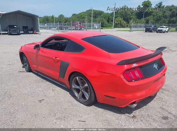 1FA6P8AM7G5228795 2016 FORD MUSTANG Orange Rear left