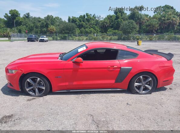 1FA6P8AM7G5228795 2016 FORD MUSTANG Orange 360 interior view