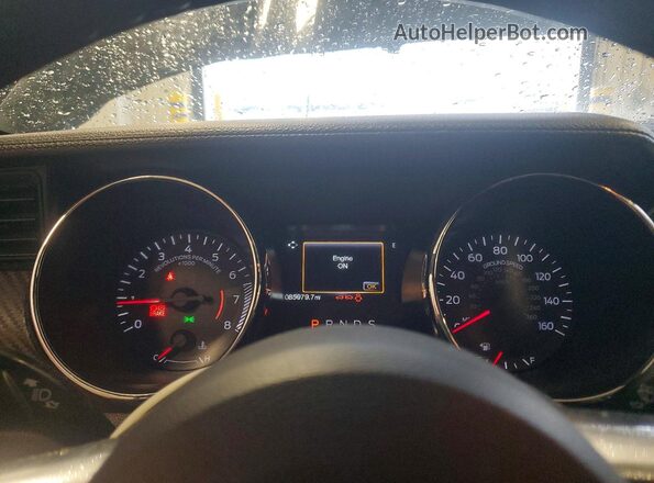 1FA6P8AM7H5212971 2017 FORD MUSTANG Black Սարքավորումների վահանակի տեսք