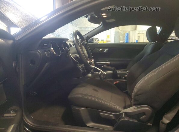 1FA6P8AM7H5212971 2017 FORD MUSTANG Black Սալոնի դիմացի տեսք