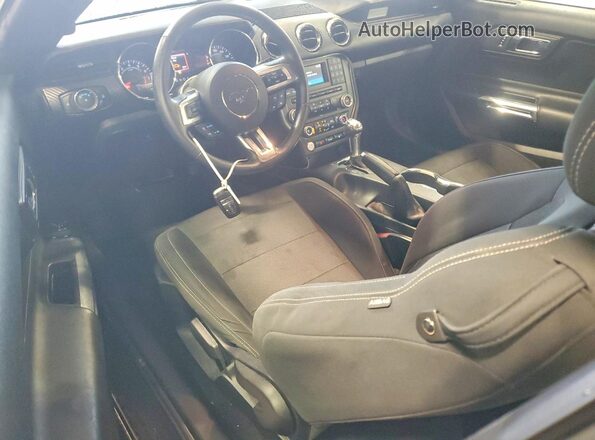 1FA6P8AM7H5212971 2017 FORD MUSTANG Black Առջևի վահանակի տեսք