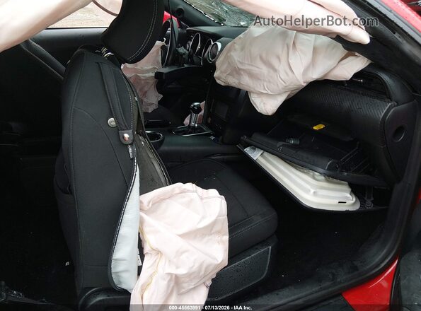 1FA6P8AM8G5205106 2016 FORD MUSTANG Red Vista interior delantera