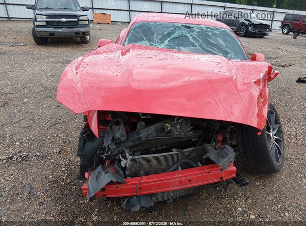 1FA6P8AM8G5205106 2016 FORD MUSTANG Red Vista del cuadro de instrumentos