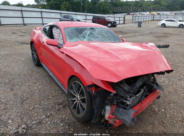 1FA6P8AM8G5205106 2016 FORD MUSTANG Red Vista frontal