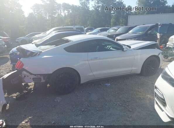 1FA6P8AM8G5288732 2016 FORD MUSTANG Белый Вид задней части салона