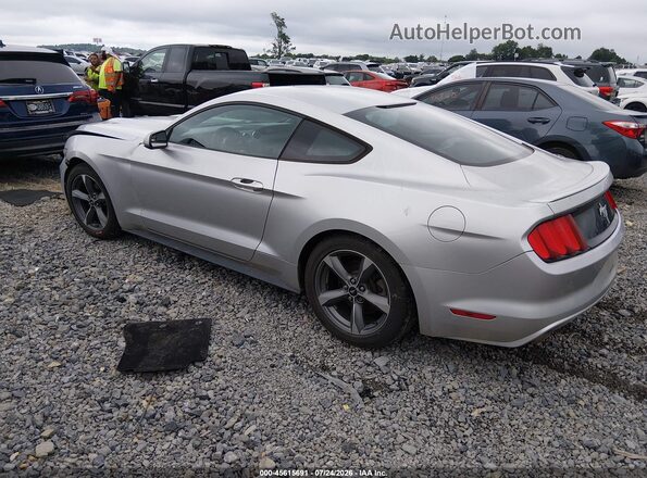 1FA6P8AM8G5327142 2016 FORD MUSTANG Silver Tył lewy