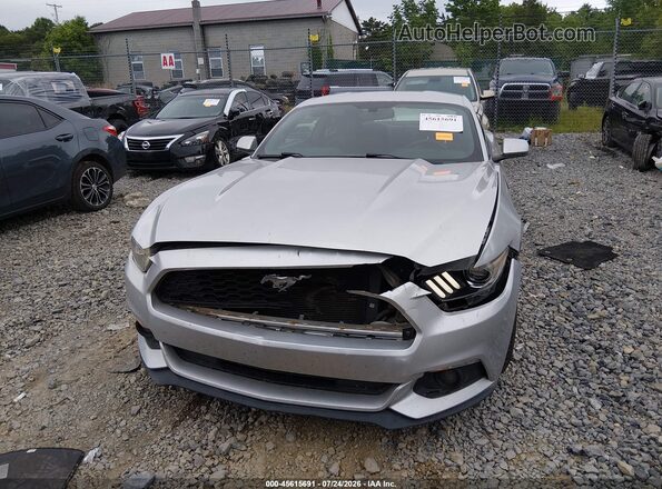 1FA6P8AM8G5327142 2016 FORD MUSTANG Silver Widok zestawu wskaźników