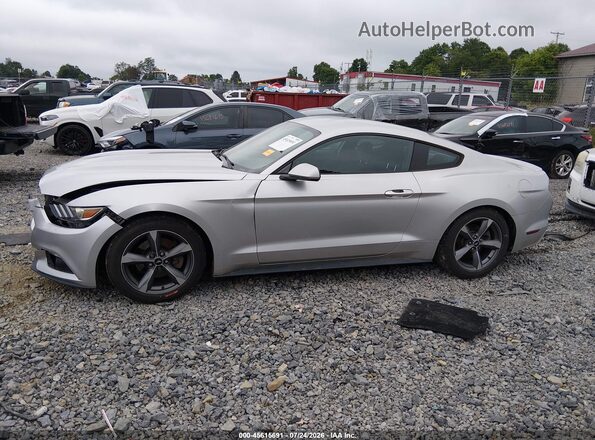 1FA6P8AM8G5327142 2016 FORD MUSTANG Silver Widok wnętrza 360 stopni