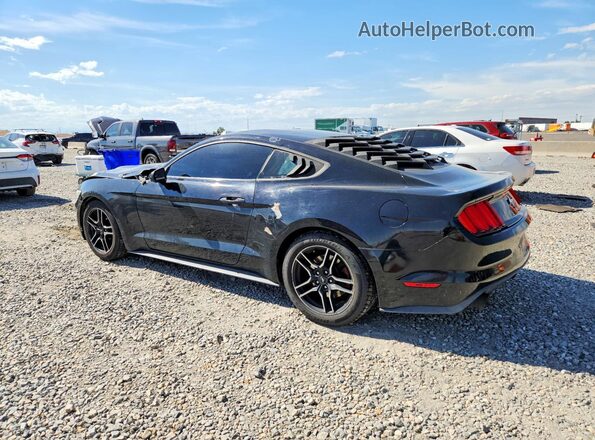 1FA6P8AM8H5202319 2017 FORD MUSTANG Black Задня ліва чверть