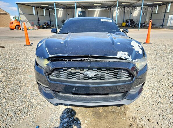 1FA6P8AM8H5202319 2017 FORD MUSTANG Black Вид спереду