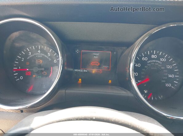 1FA6P8AM9G5271311 2016 FORD MUSTANG Red Widok tylnych siedzeń