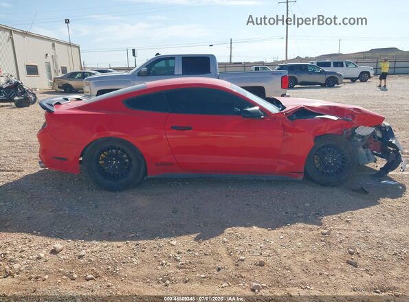 1FA6P8AM9G5271311 2016 FORD MUSTANG Red Widok wnętrza z tyłu