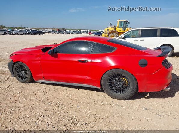 1FA6P8AM9G5271311 2016 FORD MUSTANG Red Widok wnętrza 360 stopni