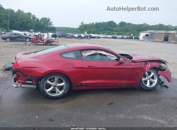 1FA6P8AM9G5332320 2016 FORD MUSTANG Red 360 interior view
