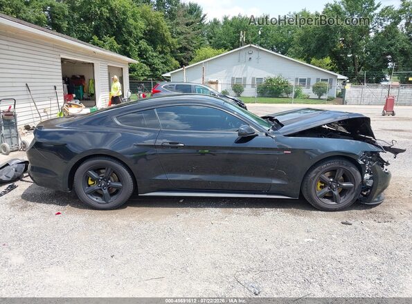 1FA6P8AM9H5343819 2017 FORD MUSTANG Black Widok wnętrza 360 stopni